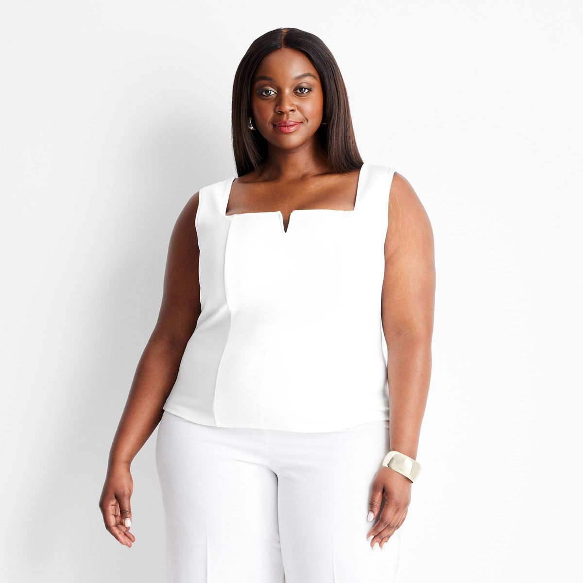 Women's Notch Front Tank Top - Future Collective™ with Jenee Naylor | Target