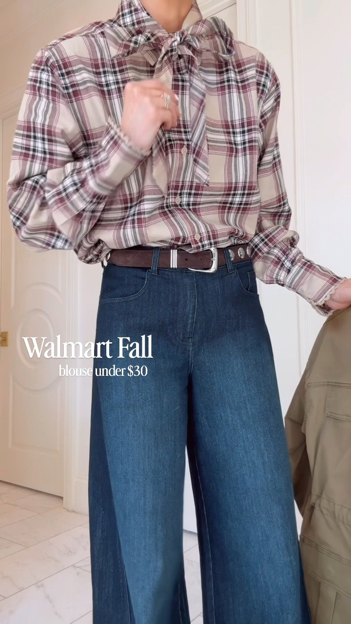 Walmart fall haul! This blouse is under $30 @WalmartStyle #WalmartStyle #WalmartPartner