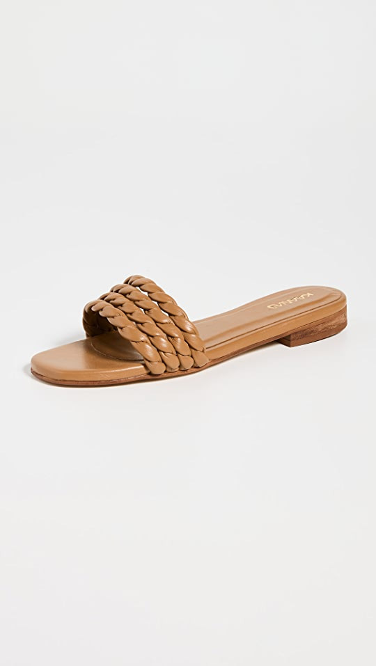 KAANAS Corcovado Twisted Strap Slides | SHOPBOP | Shopbop