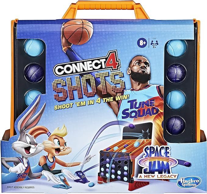Hasbro Gaming Connect 4 Shots: Space Jam A New Legacy Edition Game, Inspired by The Movie with Le... | Amazon (US)
