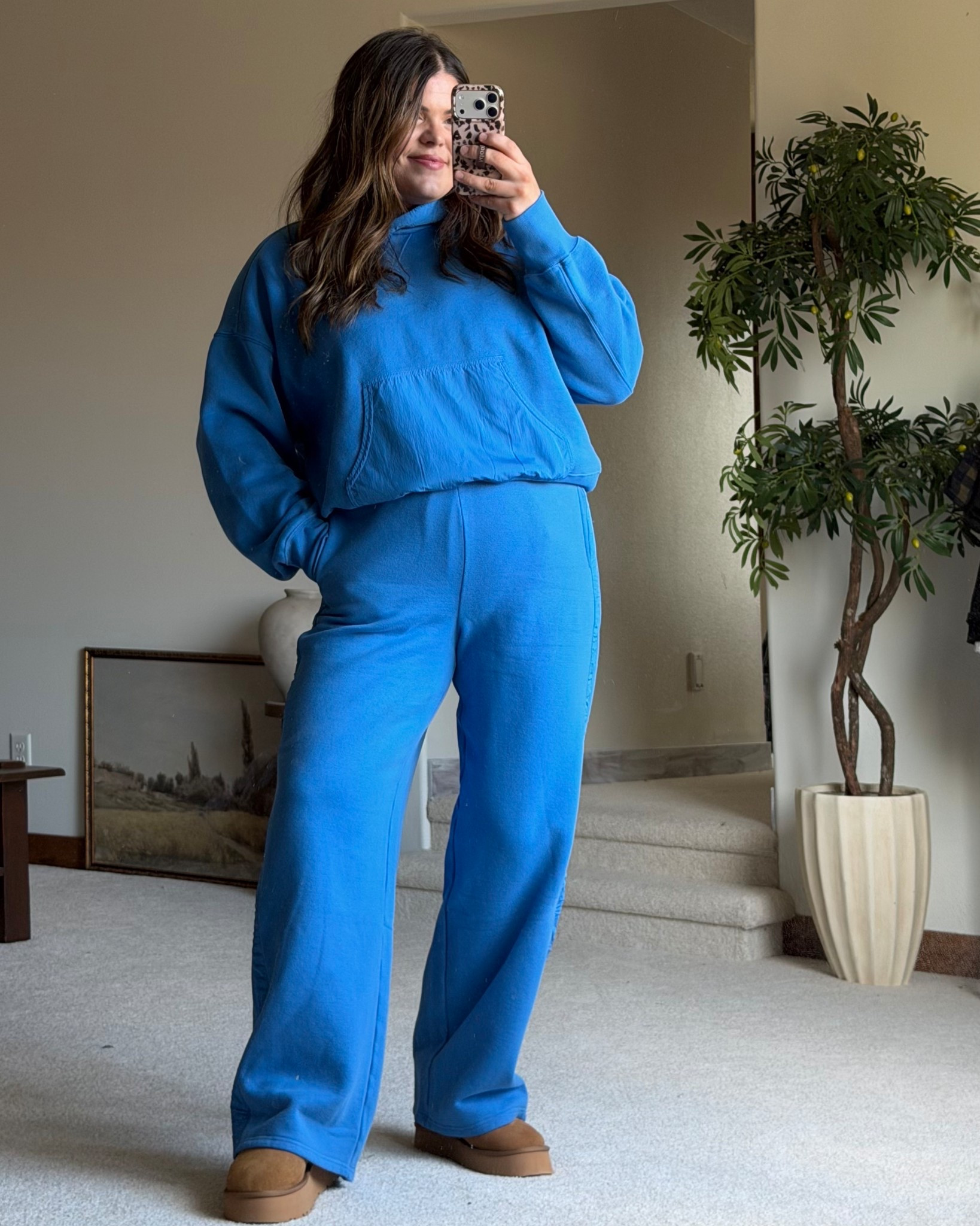 Fleece sweat set in size large - mix and match! So comfy for winter

Mom style, sweat set, wide leg pants 

#LTKmomlife #LTKgrwm #LTKMidsize