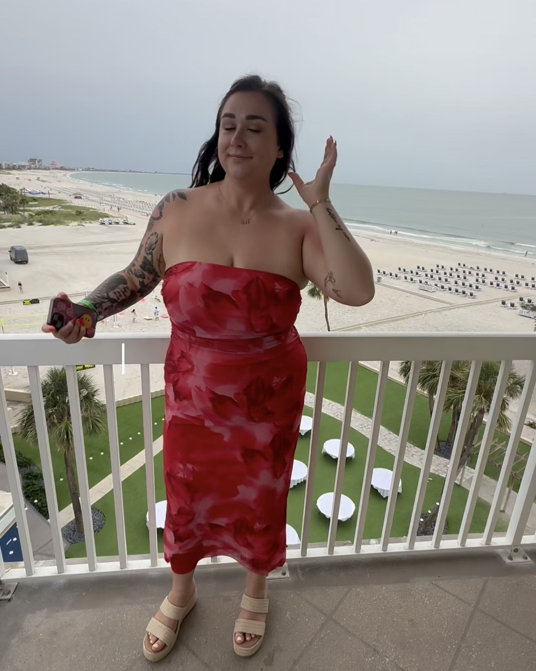 Perfect vacation/wedding guest dress🫶🏻🌺

#LTKMidsize #LTKFindsUnder50 #LTKWedding