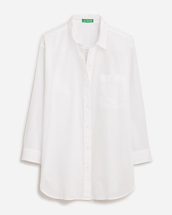 Button-up cotton voile shirt | J.Crew US
