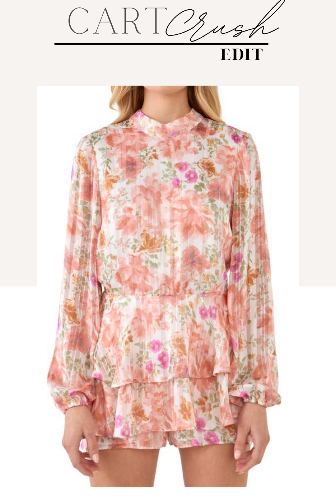 Blush water color floral open back long sleeve romper, Endless Rose romper, Nordstrom look, Easter outfit, Spring look, cart crush

#LTKU #LTKSeasonal #LTKunder100