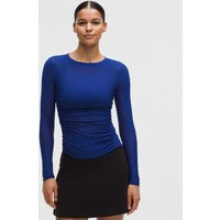 Mesh Ruched Long-Sleeve Shirt | Lululemon (US)