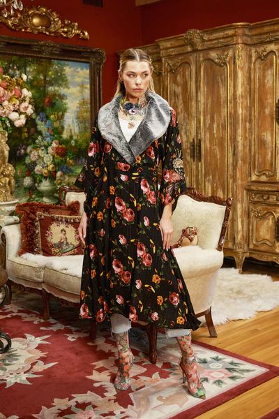 Charlene Princess Of Monaco Kimono Dress | Aratta LLC