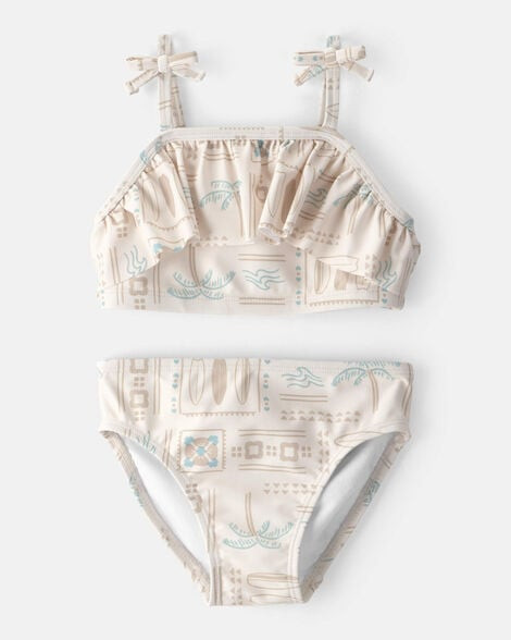 Cream - Toddler Girl 2-Piece Surf Bikini Set - Cream, Selected | Carter's Inc