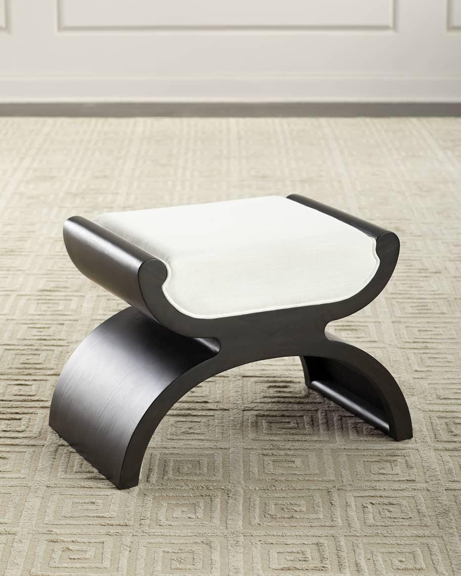 Worlds Away Yasmine Stool | Horchow