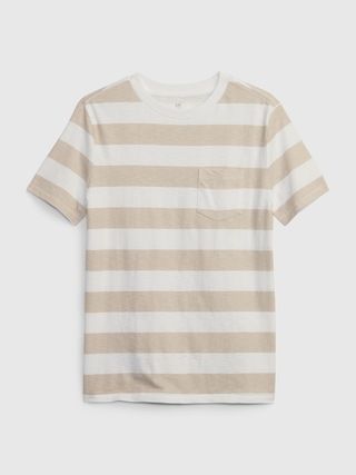 Kids 100% Organic Cotton Pocket T-Shirt | Gap (US)