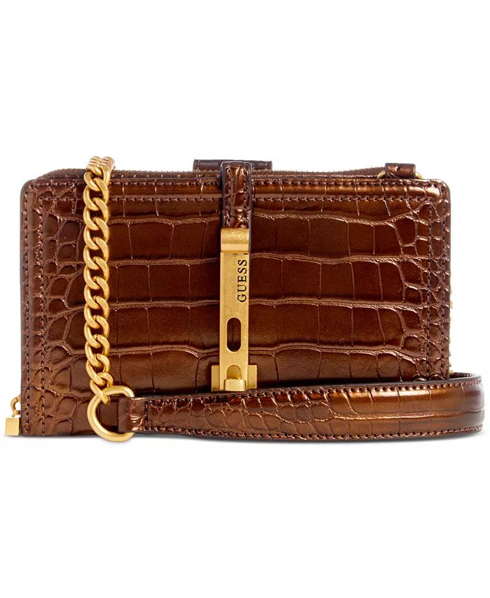 GUESS James Girlfriend Mini Triple Compartment Crossbody - Macy's | Macys (US)