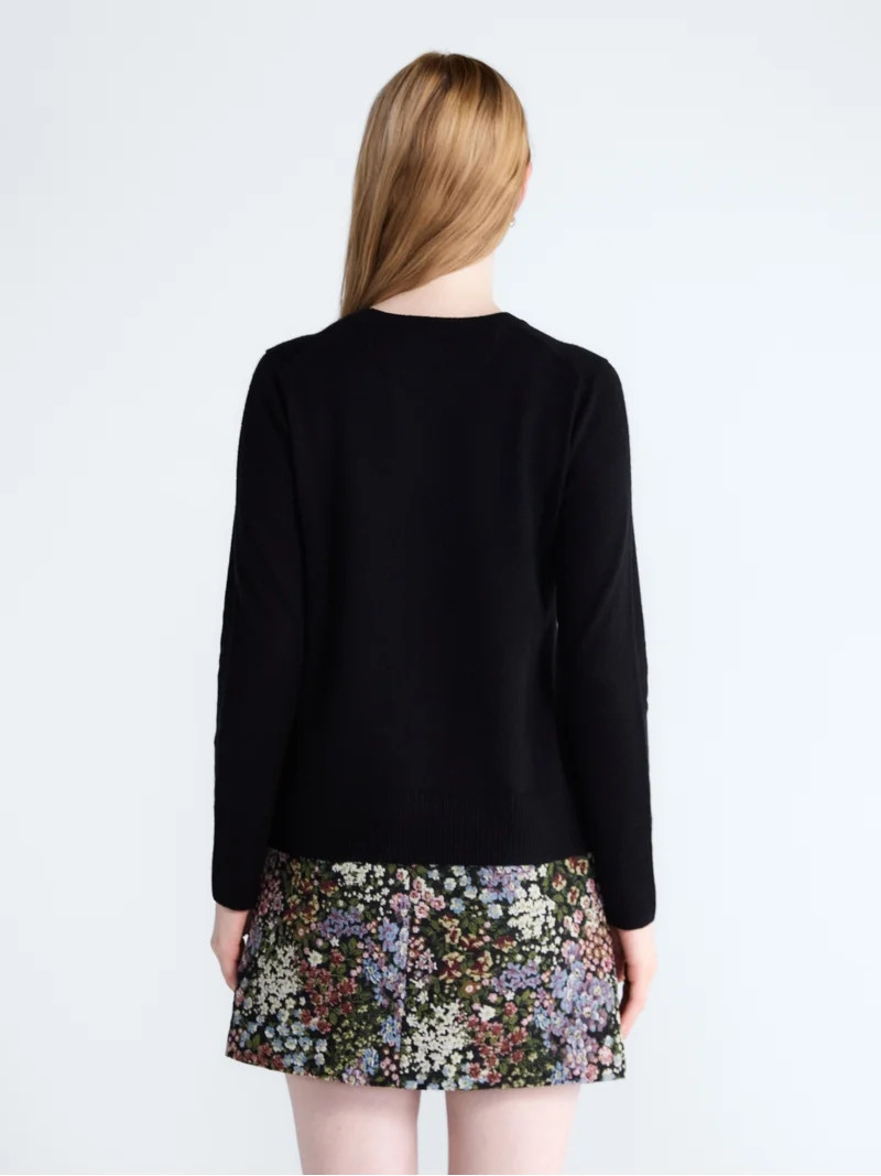 Free Assembly Women's and Women's Plus Cashmere Sweater with Long Sleeves, Sizes XS-4X | Walmart (US)