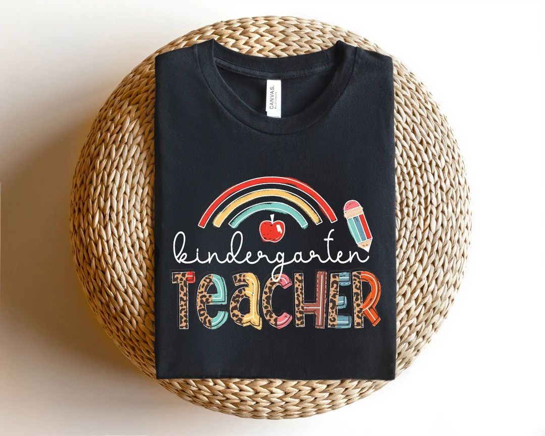 Kindergarten Teacher Shirt Gift for Kindergarten Teacher - Etsy Canada | Etsy (CAD)