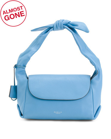 Leather Cranwell Close Medium Flapover Shoulder Bag | TJ Maxx