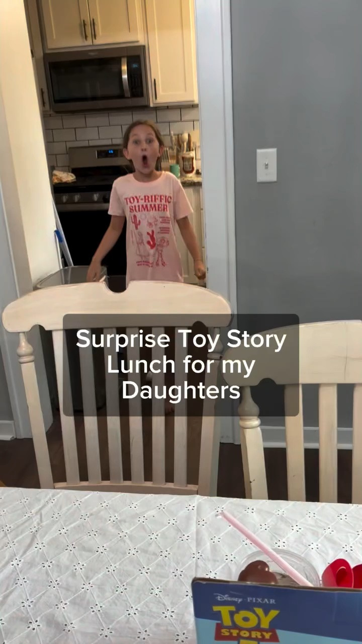 Surprise Toy Story lunch before going watch Toy Story 5! 🥰