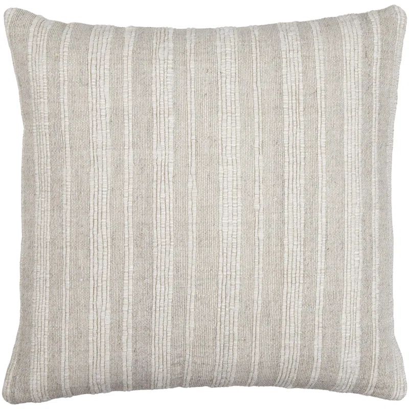 Vermont Striped Linen Throw Pillow | Wayfair North America