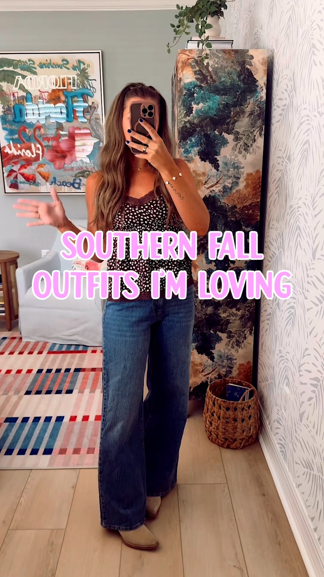 AND THEY’RE ALL 40% OFF TODAY!! I’m wearing an XS in all tops / small in the dress / size 2 embroidered jeans (I normally size down to a 0 in AE, so either get your usual denim size or up one from what you normally buy at AE in my option!) / size 0 Walmart jeans (sooo fab!) / size XS camo pants / small graphic tee (runs fitted!) 


Fall outfits
Family photos
American Eagle 
Walmart finds 
High rise jeans 
Camo joggers 
What to wear
Mom outfits