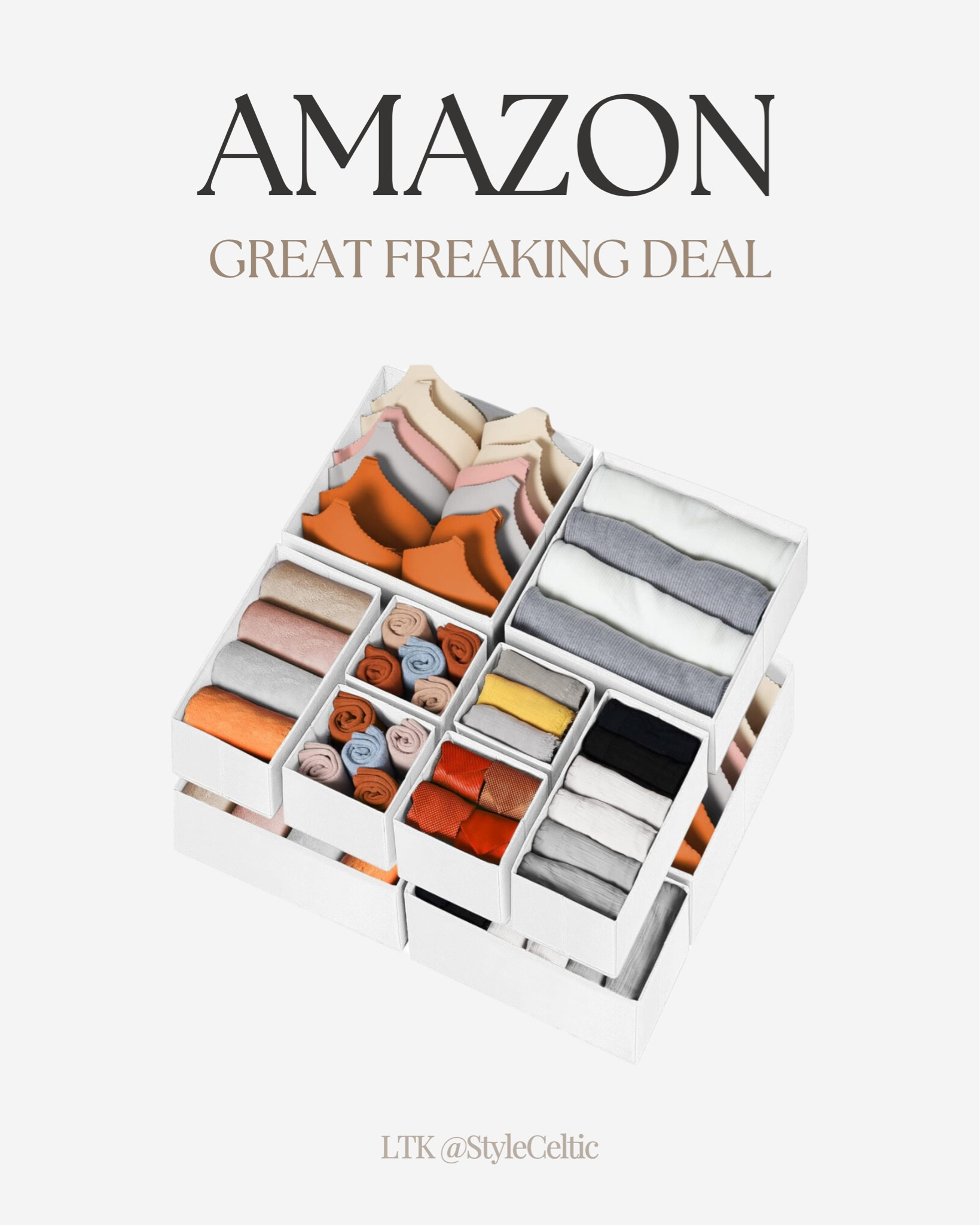 AMAZON CYBER MONDAY ✨
.
.
Amazon deals, cyber Monday finds, home organization deals, the container store inspired, home deals, home decor, home organizing, drawer organizers, kitchen organizers, laundry organization, drawer organization, kitchen pantry containers, closet organization, storage room, storage organizers, underwear organizers, drawer dividers, drawer stand, gift guide, holiday gifts, home gifts, cyber week, cyber Monday deals, cyber Monday sale, Amazon deals, Amazon sale

#LTKHome #LTKCyberWeek #LTKFamily