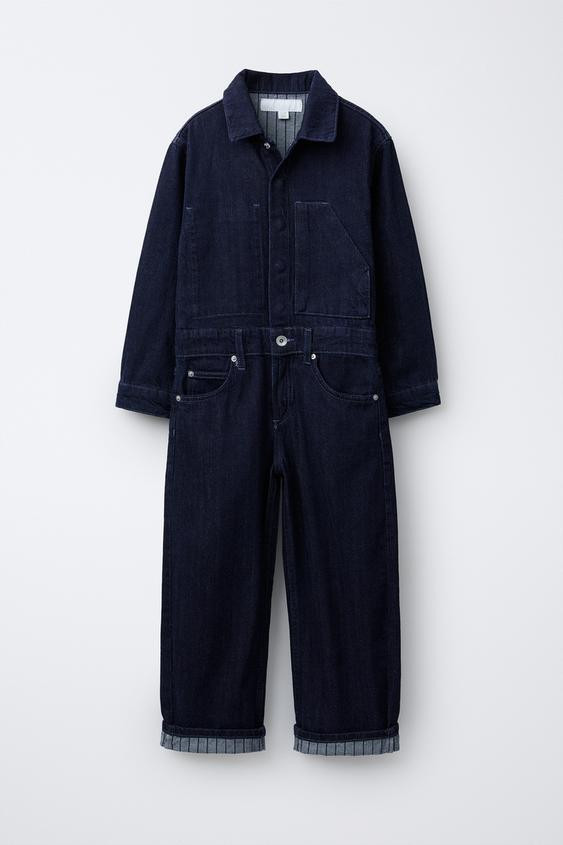 LONG DENIM JUMPSUIT | Zara FR