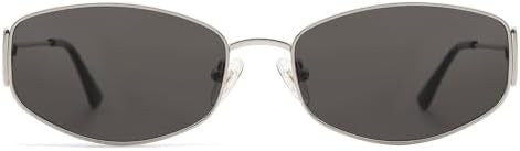 Appassal Retro Oval Sunglasses for Women Men Hexagonal Rectangle Metal Frame Sun Glasses AP3625 | Amazon (US)