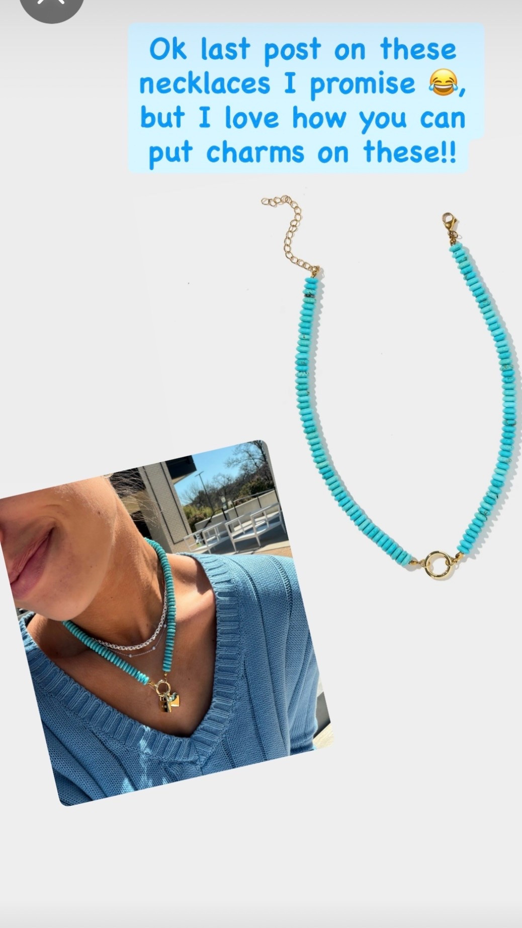 I love the @ALLIE+BESS necklaces too that can hold charms!!! 50% off with code July.

#LTKmomlife #LTKSeasonal #LTKOver40