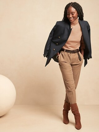 Seamless Merino Turtleneck Sweater in Responsible Wool | Banana Republic (CA)