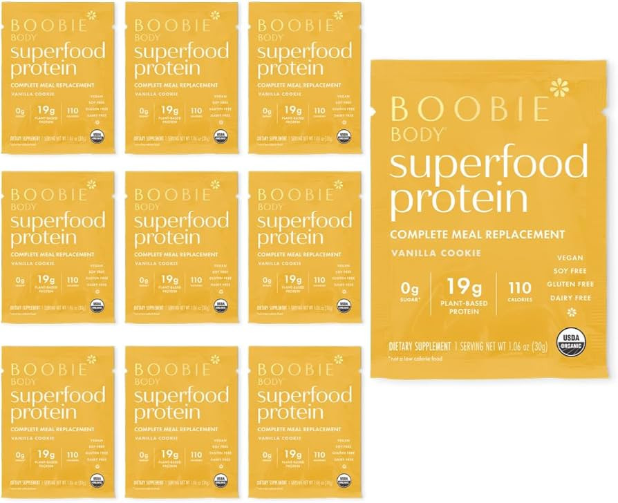 Boobie Body Superfood Protein Shake for Moms, Pregnancy and Lactation Support Protein Powder to I... | Amazon (US)