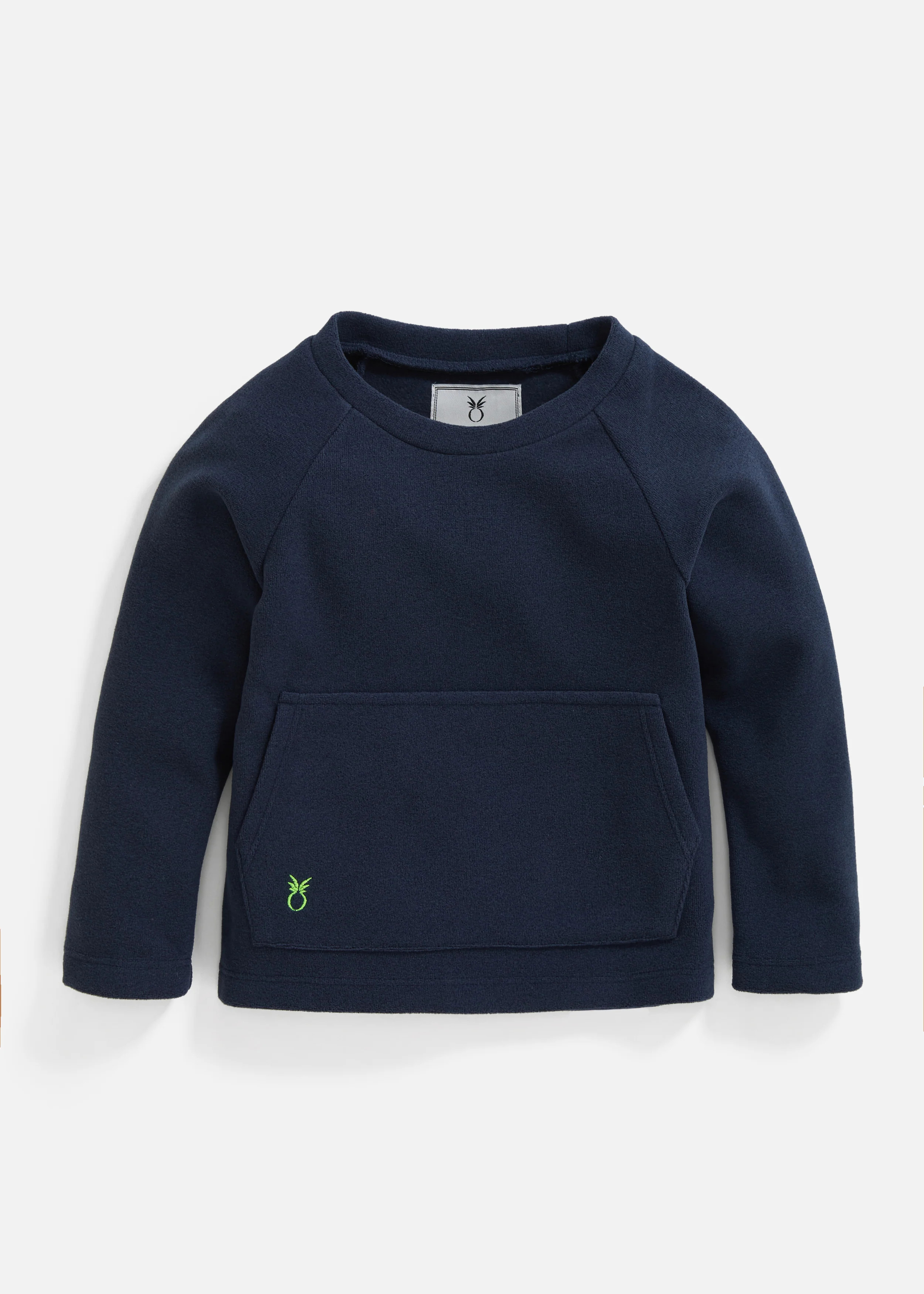 Toddler Crewneck in Terry Fleece (Navy) | Dudley Stephens