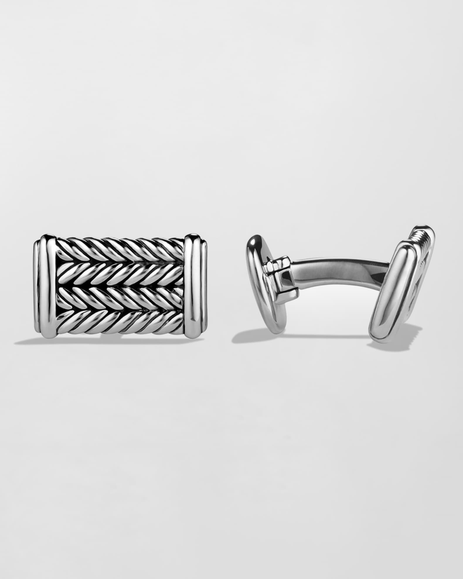 Men's Chevron Cuff Links | Neiman Marcus