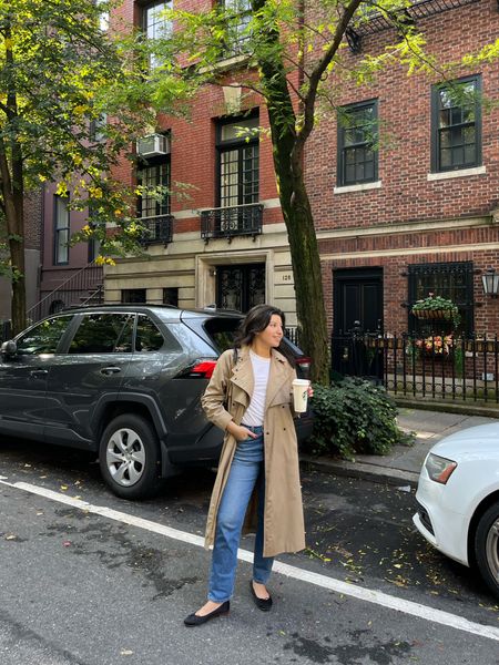 NY fall morning ootd🤎
Trench coat
Capsule wardrobe
gap
Levi’s
J crew

#LTKsalealert #LTKfindsunder50 #LTKstyletip