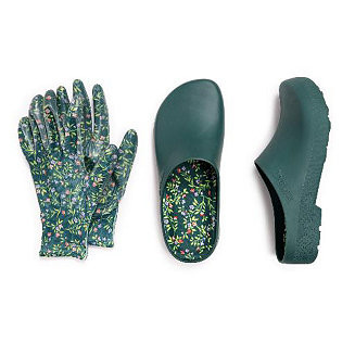 Muk Luks Women's Garden Clog and Glove Set - Macy's | Macy's