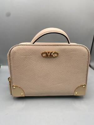 Michael Kors Women's Beige Estelle Pebbled Leather Satchel One Size Defected  | eBay Australia | eBay AU