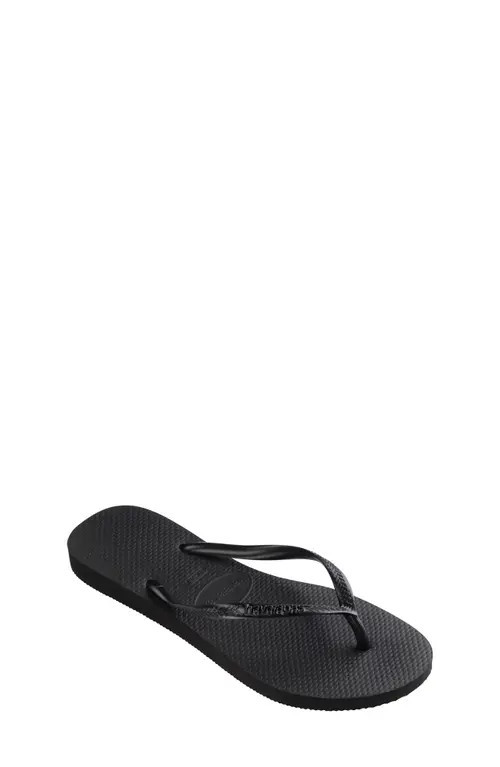 Havaianas Slim Flip Flop in Black at Nordstrom, Size 11 | Nordstrom