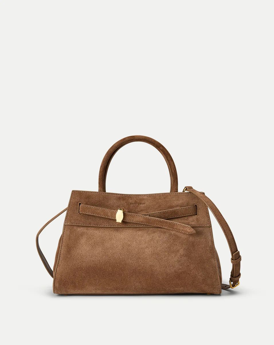 Dash Suede Bag in Bark | Veronica Beard | Veronica Beard