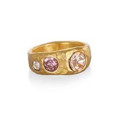 Rococo Gem Ring - Pink | Sequin