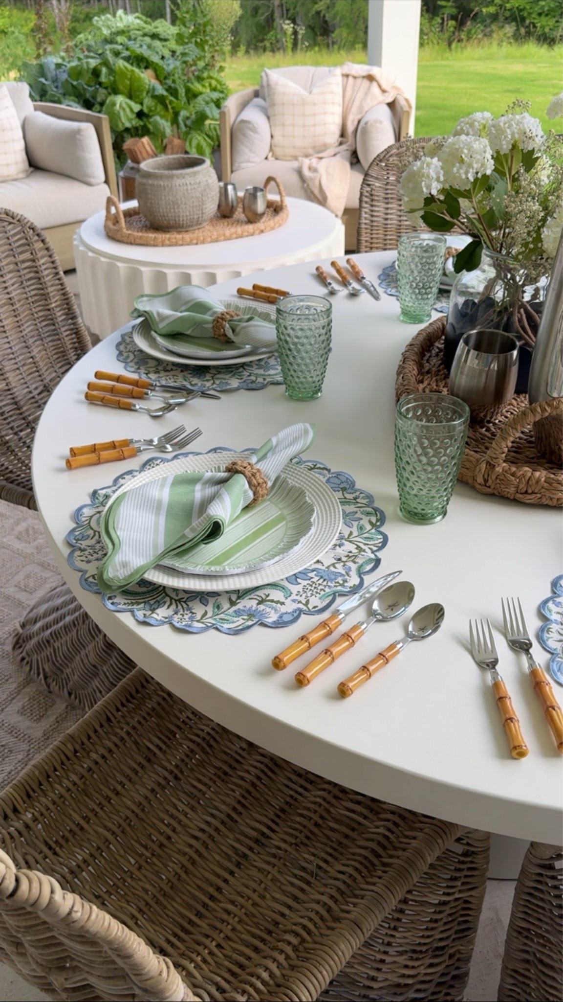 #ad It’s officially hosting season!!☀️ We are ready for all of the outdoor entertaining this summer thanks to @Wayfair ! From the perfect plates & napkins to the perfect outdoor furniture & rugs, they had everything to turn our back patio into a dreamy oasis for hosting and entertaining! 

#outdoorfurniture #WayfairPartner #wayfair #wishyouwerehere #outdoor

#LTKHome #LTKSaleAlert #LTKSeasonal