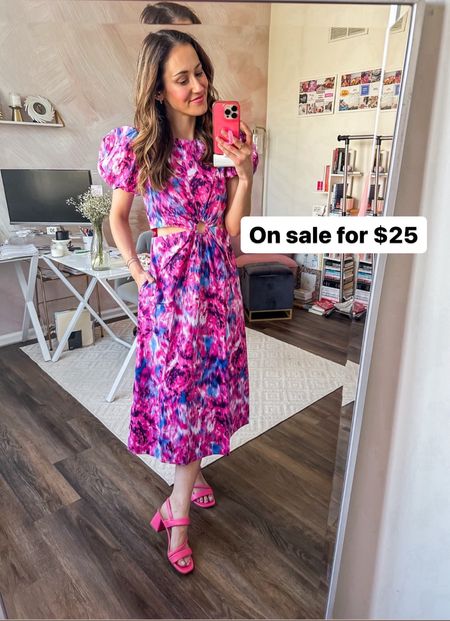 Dress with cutouts on sale for $25! Perfect for wedding guests!

Dress on sale at Walmart // summer dress from Walmart // puff sleeve dress // blue and pink baby shower dress // $25 dress // on sale dress for bridal shower 

#LTKSaleAlert #LTKStyleTip #LTKSeasonal