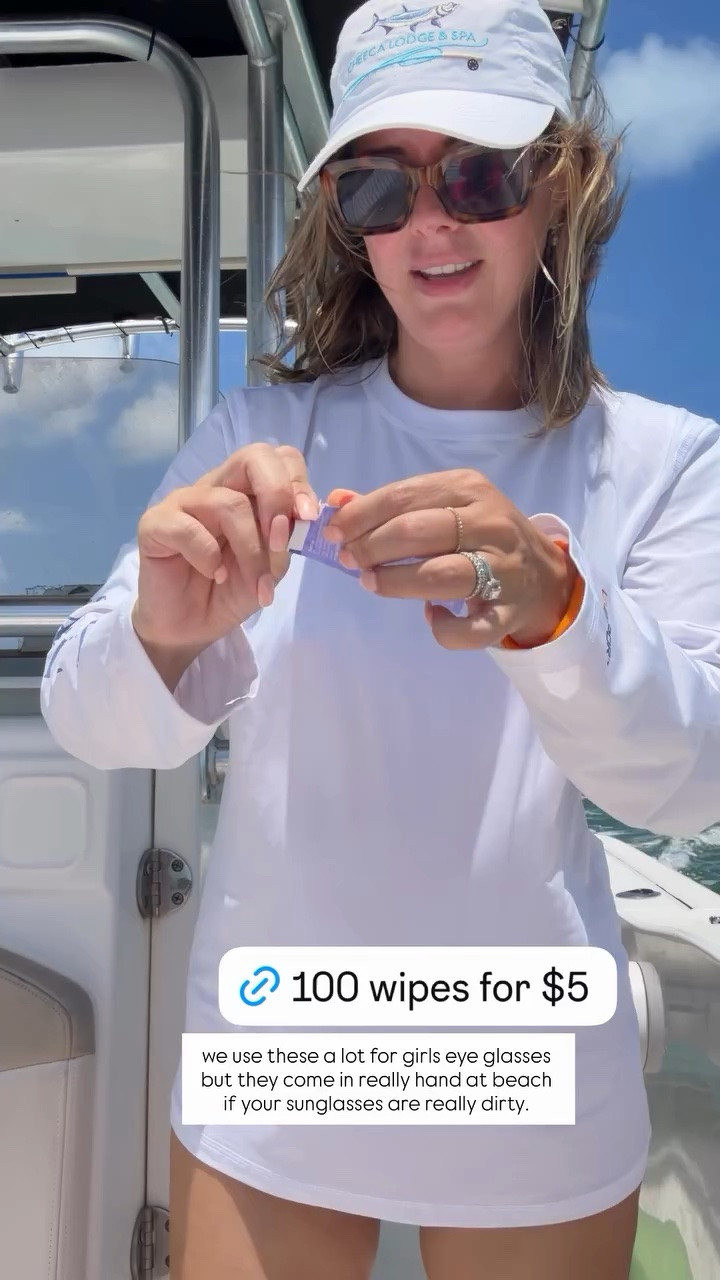 We use these a lot for girls eye glasses but they come in really hand at beach if your sunglasses are really dirty!!! 100 for $5

#LTKBeauty #LTKmorningroutine #LTKselfcare