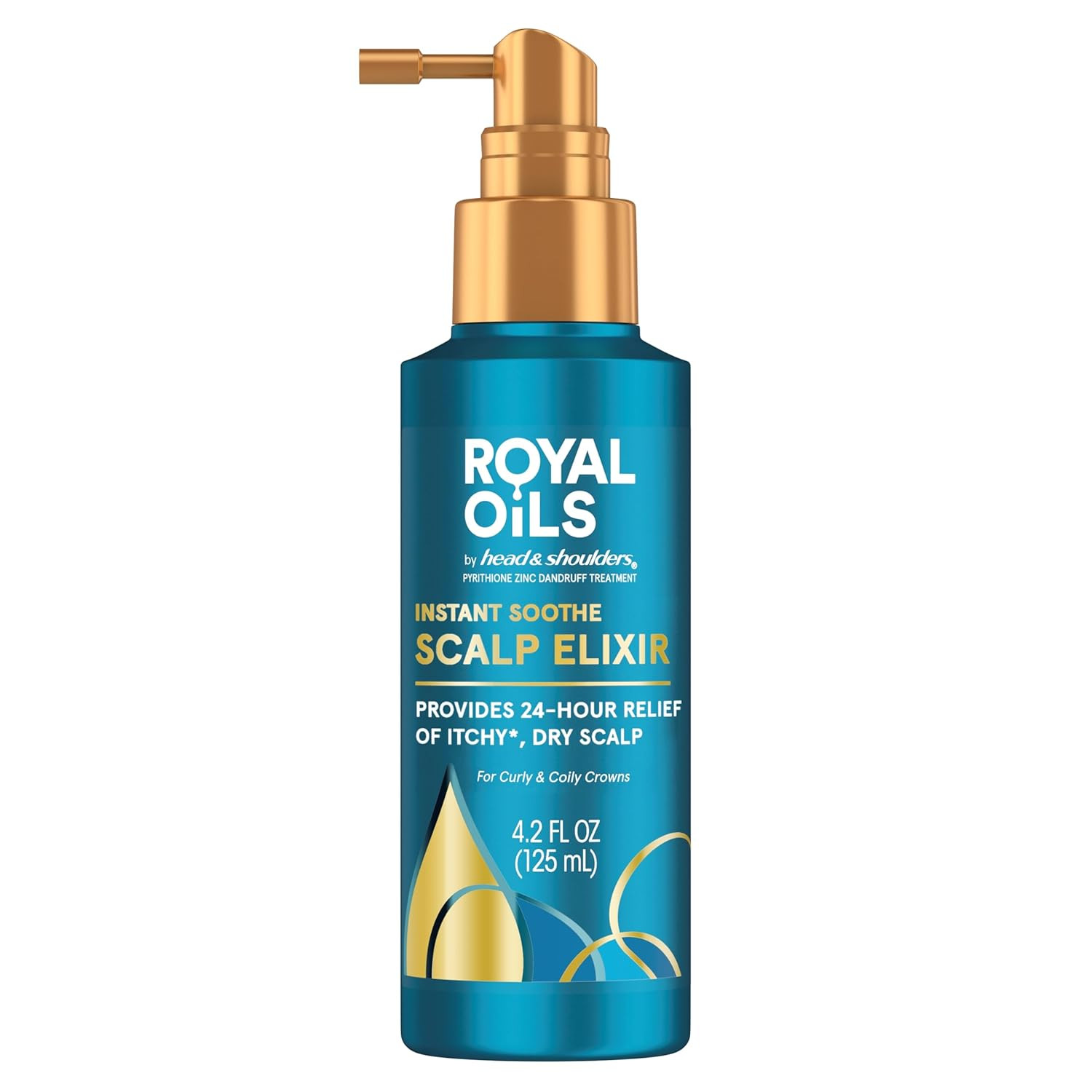 Head & Shoulders Royal Oils Scalp Elixir Treatment, Formulated with Cooling Menthol and Peppermin... | Amazon (US)