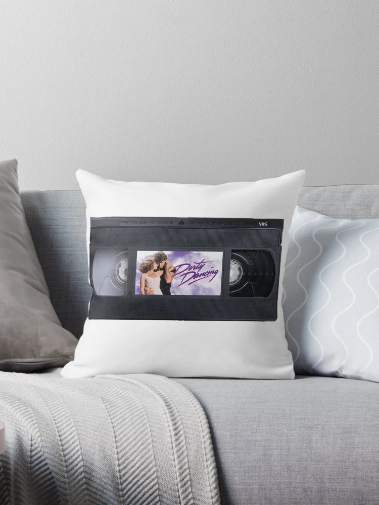 Dirty dancing vhs Throw Pillow | Redbubble (US)