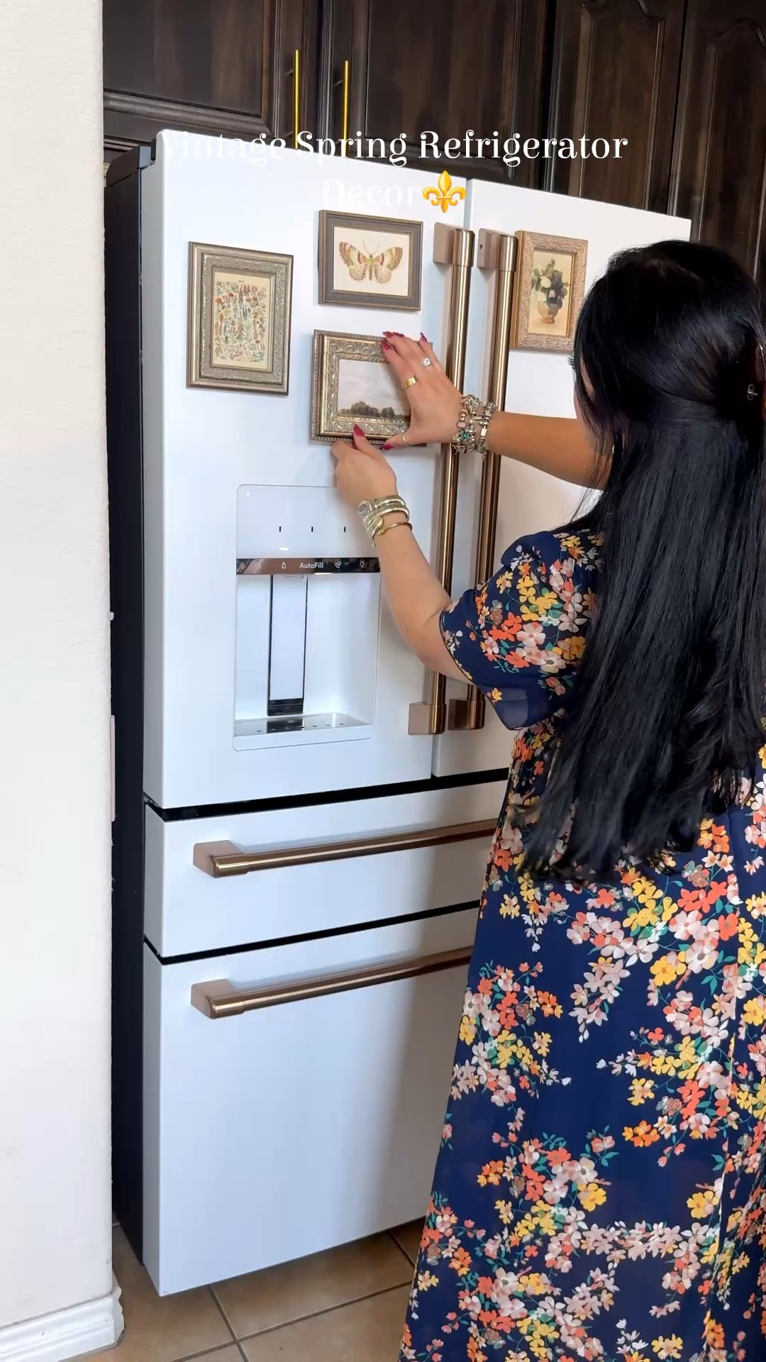 Vintage Café Refrigerator Spring decor⚜️✨

#LTKSeasonal #LTKmomlife #LTKMothersDay