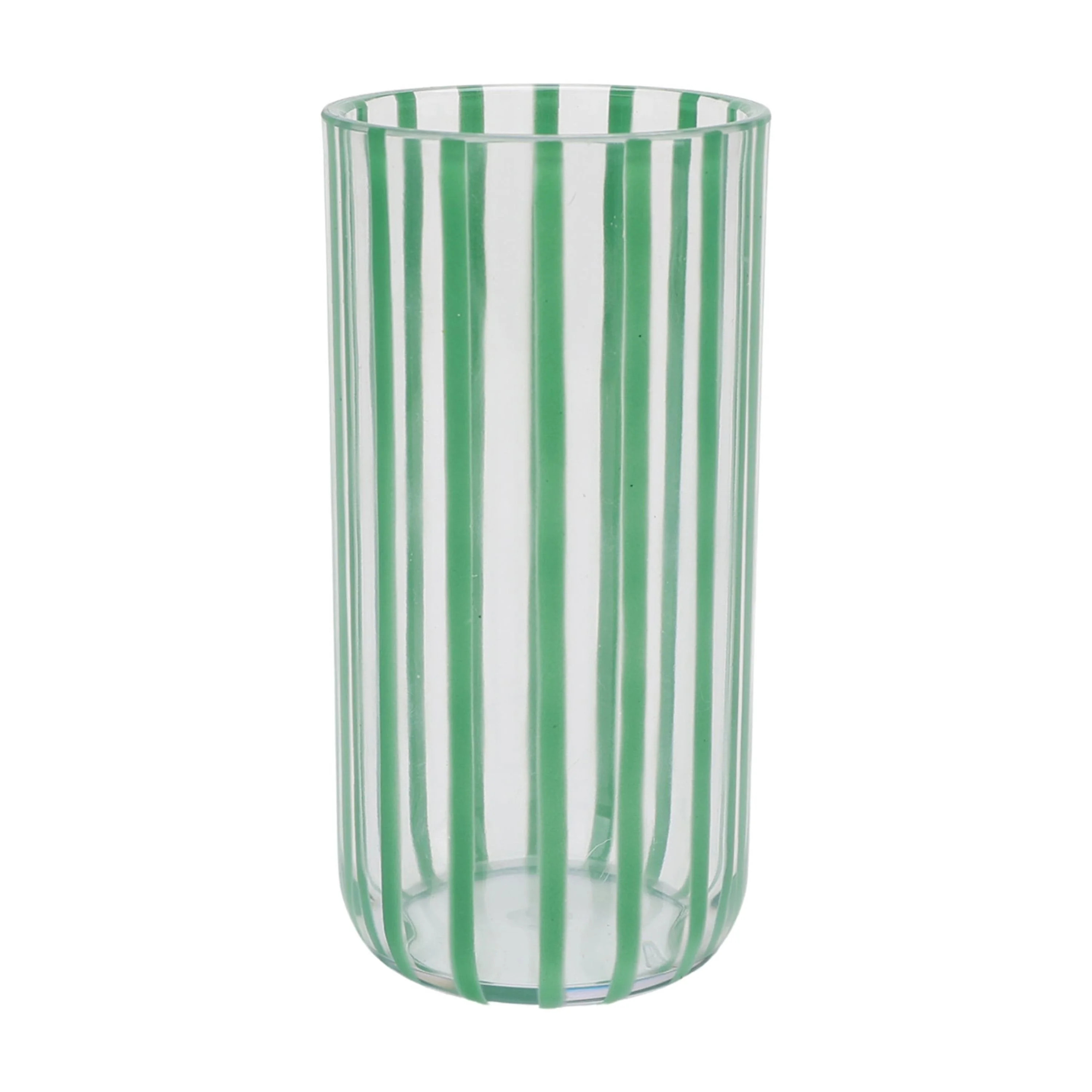 Mainstays by Becky G. & Alejandra 18-Ounce Tall Acrylic Stripe Line Tumbler, Green | Walmart (US)