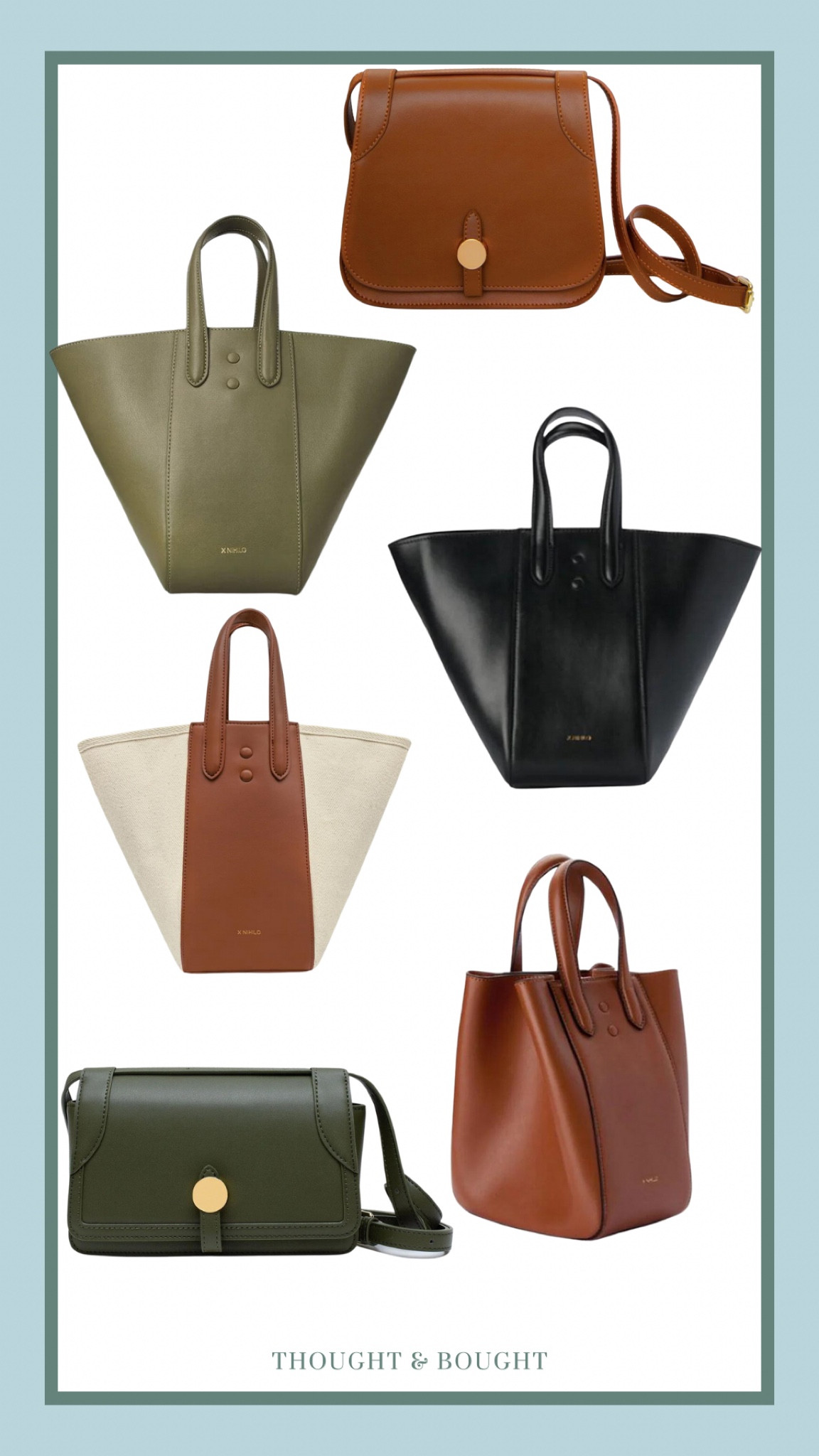 I am obsessed with the X Nihilo bags on Her Story!!! I got the olive mini Eight 🫶

#LTKSeasonal #LTKtravel