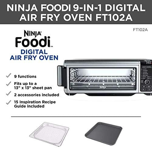Ninja Foodi 9-in-1 Digital Air Fry Oven Air Fry, Air Roast, Air Broil, Bake, Bagel, Toast, Dehydr... | Amazon (US)