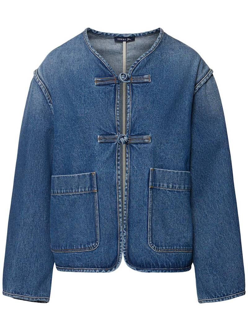 Agatha denim jacket | Luisaviaroma