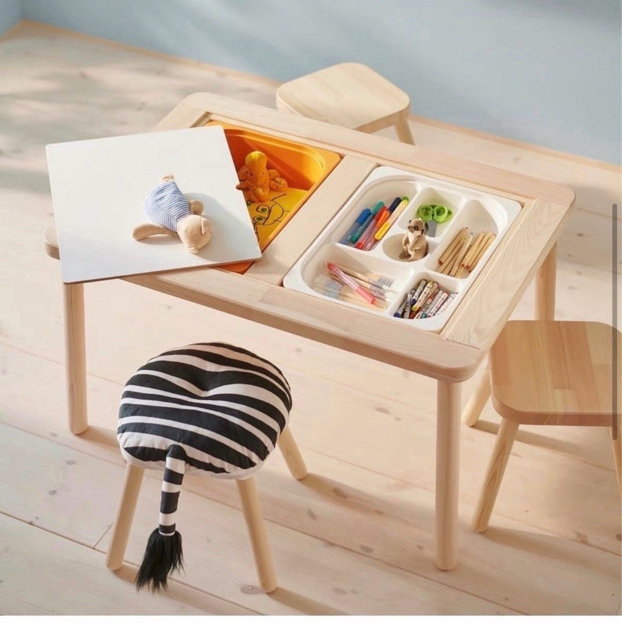 🤍 The perfect little sensory table!
Just the right height, and the two separate bins make it great for multiple kids 🙌

Super easy to install and so versatile — use it for crafts, LEGO storage, sensory play, art, and more 🎨🧩✨

#SensoryPlay #PlayroomSetup #ToddlerActivities #KidsTable #MontessoriAtHome #PlayroomInspo #MomApproved #AmazonFinds

#LTKFindsUnder100 

#LTKHome #LTKOver40 #LTKKids