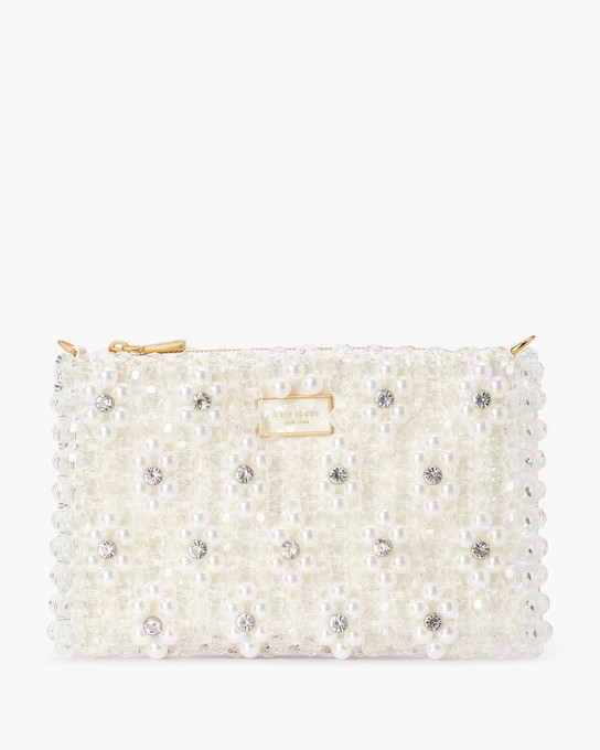 Purl Flower Beaded Mini Shoulder Bag | Kate Spade (US)