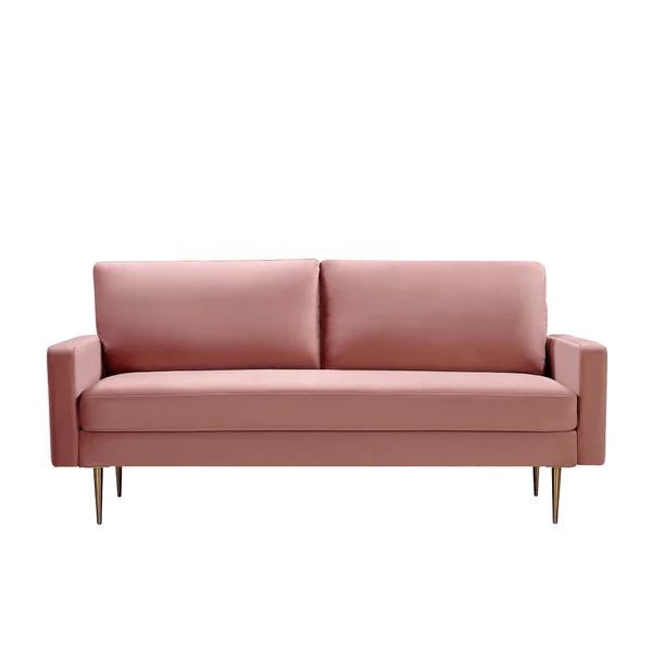 Cass Velvet 71.26" Square Arm Sofa | Wayfair North America