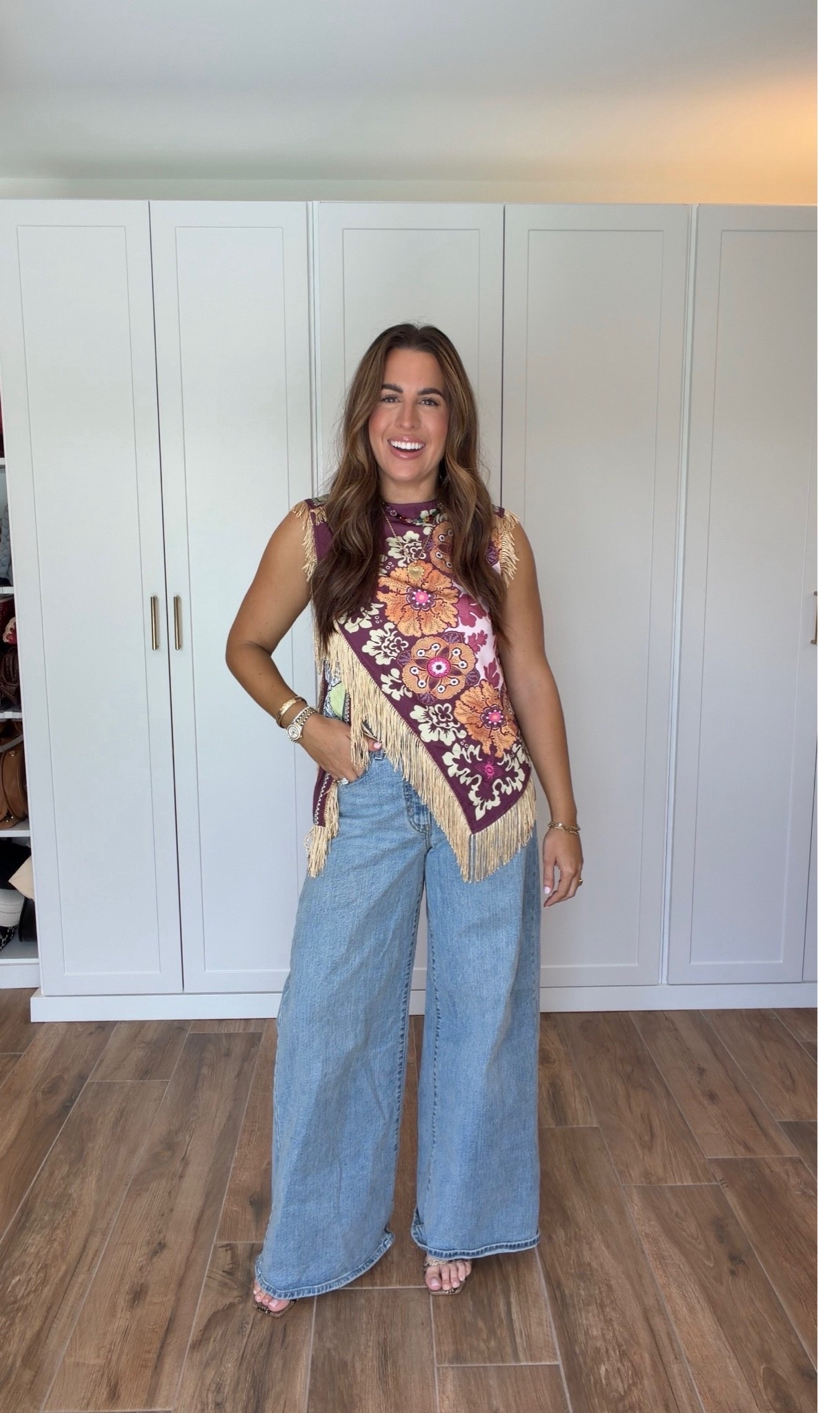 Can you believe this fringe top is from AMAZON?!