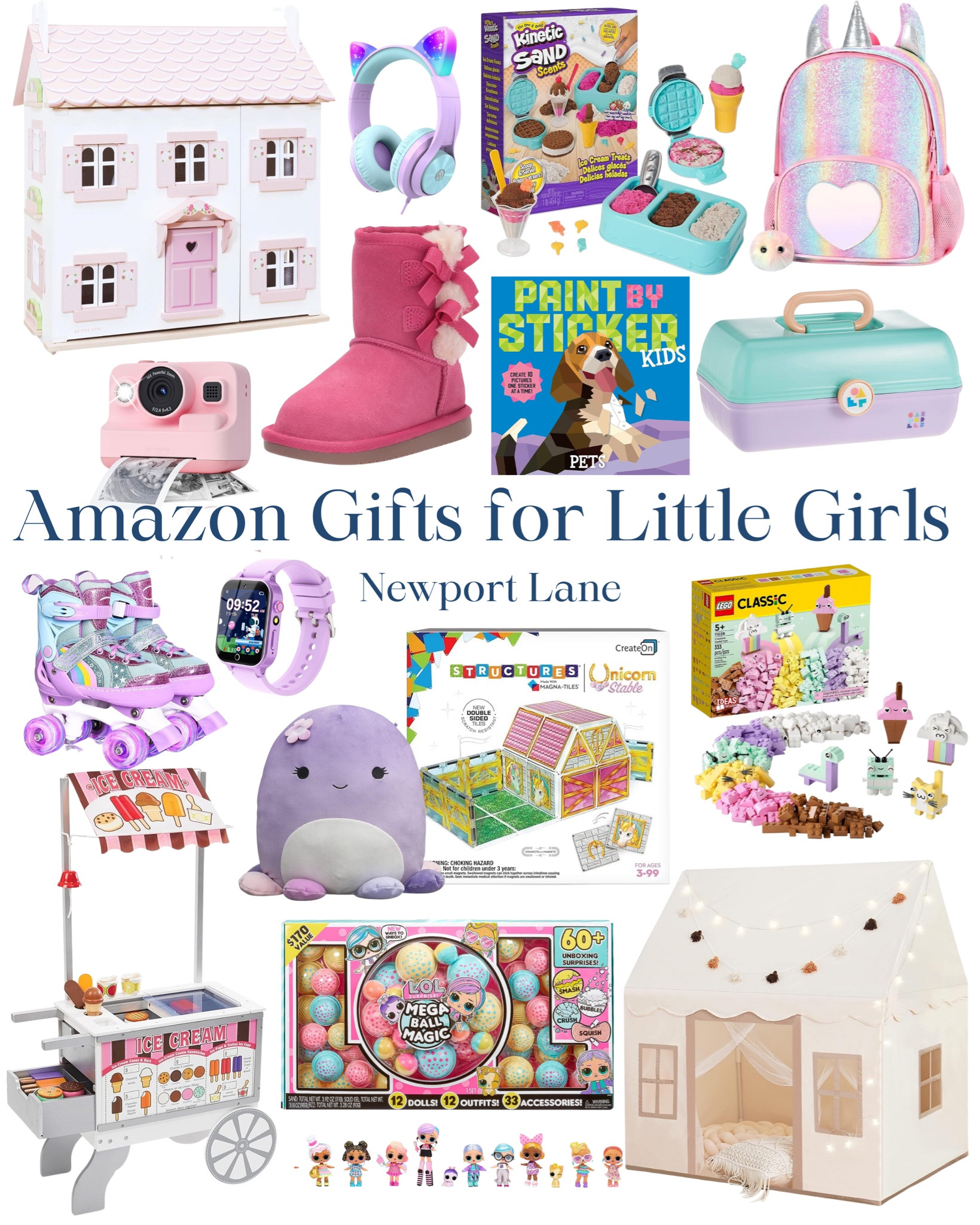 These Amazon Gifts are perfect for any little girl on your list!
Gift guides - Christmas Gifts for little girls - gift guides for young girls - gift guides for kids 

#LTKHoliday #LTKSeasonal #LTKGiftGuide