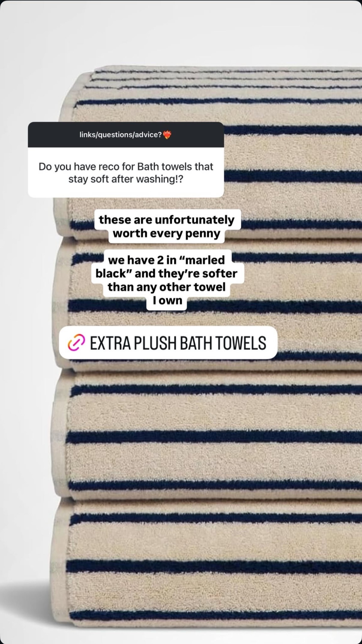 Extra plush bath towels softer than any towel I own! Worth every penny 

#LTKHome